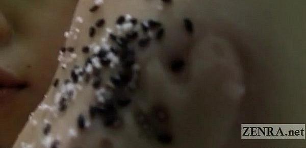  Japanese AV star bizarre rice balls armpit pressing Subtitled